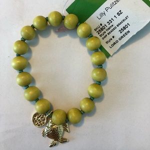 NWT Lilly Pulitzer bead bracelet